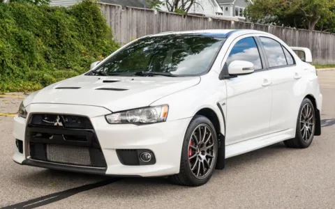 White 2015 MITSUBISHI LANCER EVOLUTION X for sale in Columbus, OH