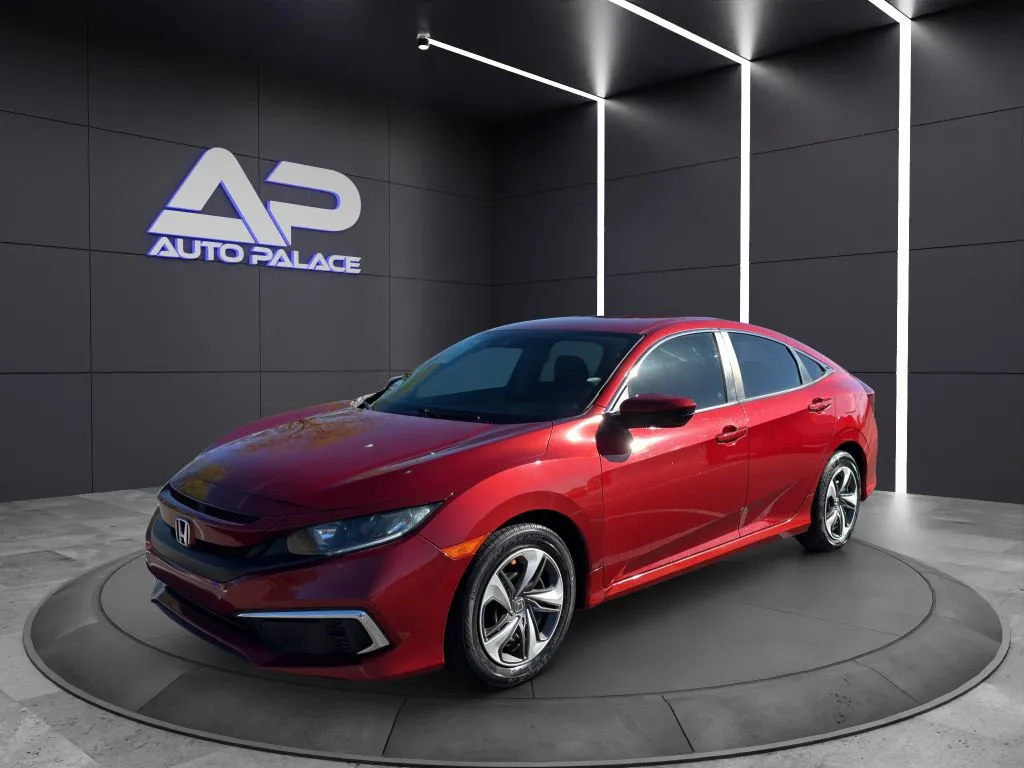 Red 2020 HONDA CIVIC LX LOWEST PRICE AROUND for sale in Columbus, OH