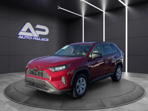 Red 2021 TOYOTA RAV4 LE for sale in Columbus, OH