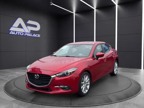 Red 2017 MAZDA 3 GRAND TOURING for sale in Columbus, OH