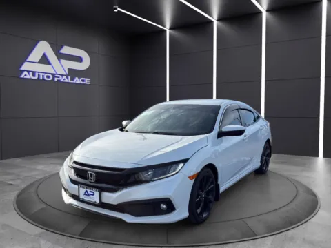 White 2020 HONDA CIVIC SPORT for sale in Columbus, OH