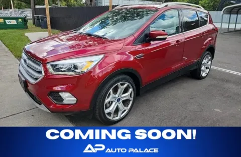 Red 2019 FORD ESCAPE TITANIUM for sale in Columbus, OH