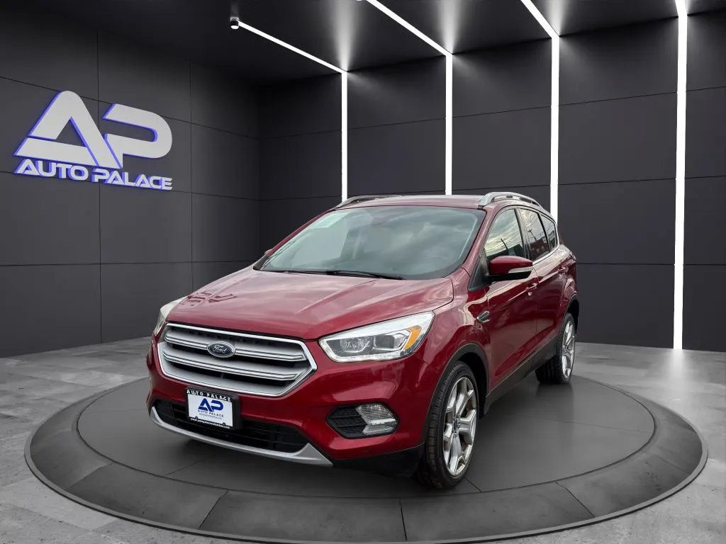 Red 2019 FORD ESCAPE TITANIUM for sale in Columbus, OH