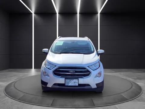 White 2018 FORD ECOSPORT TITANIUM for sale in Columbus, OH