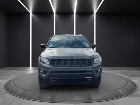 Gray 2019 JEEP COMPASS TRAILHAWK for sale in Columbus, OH
