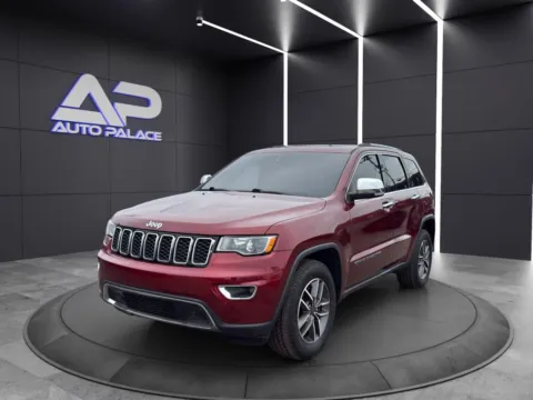 Red 2021 JEEP GRAND CHEROKEE LIMITED for sale in Columbus, OH