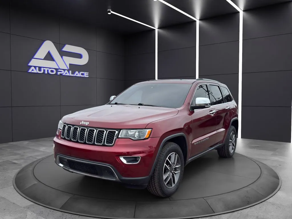 Red 2021 JEEP GRAND CHEROKEE LIMITED for sale in Columbus, OH