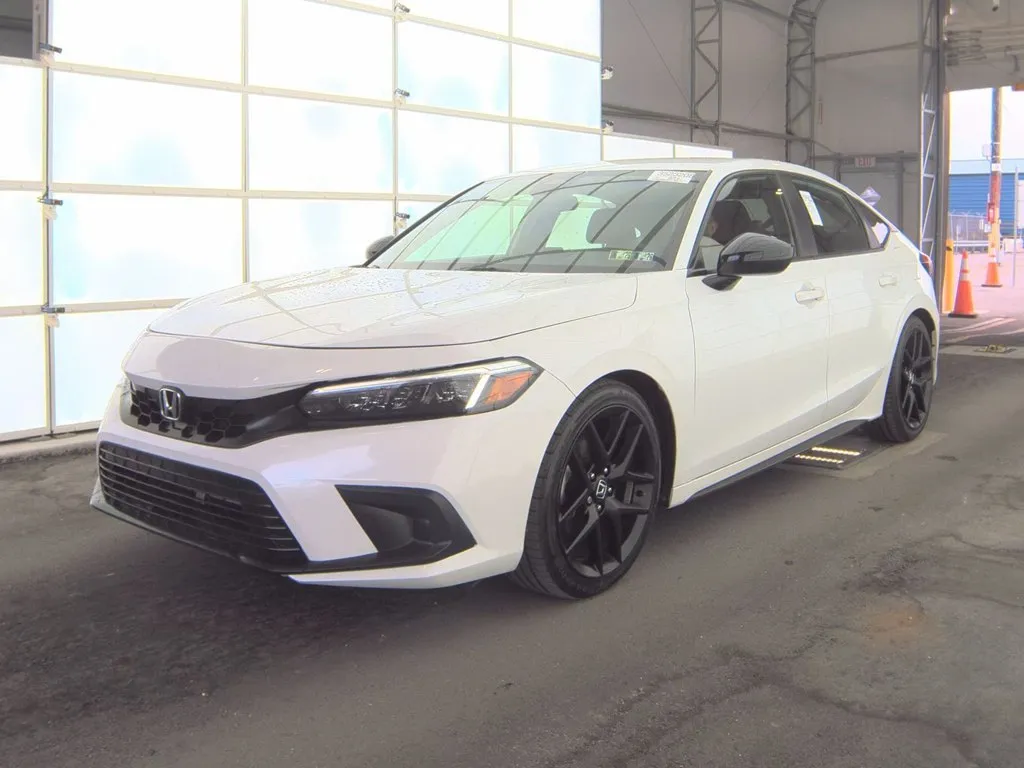 White 2023 HONDA CIVIC SPORT for sale in Columbus, OH