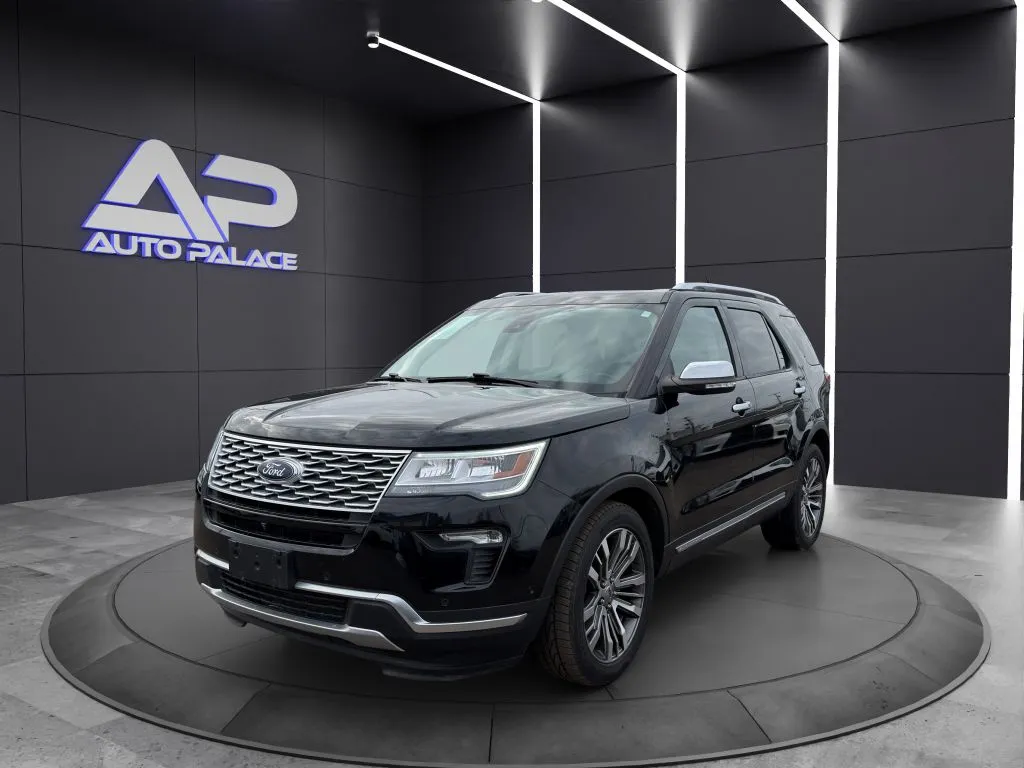 Black 2018 FORD EXPLORER PLATINUM KBB VALUE 21K WOW for sale in Columbus, OH