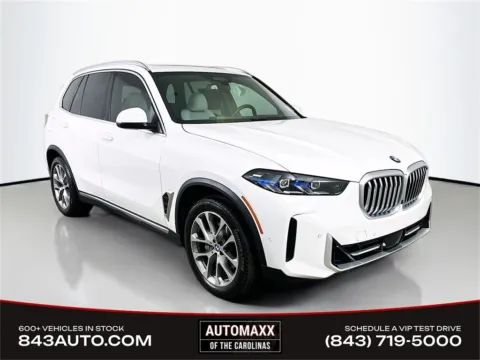 White 2024 BMW X5 xDrive40i for sale in Summerville, SC