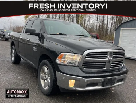 Black 2018 Ram 1500 Big Horn for sale in Summerville, SC