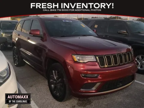 Red 2019 Jeep Grand Cherokee High Altitude for sale in Summerville, SC