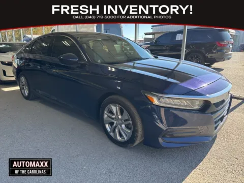 Black 2019 Honda Accord LX for sale in Summerville, SC