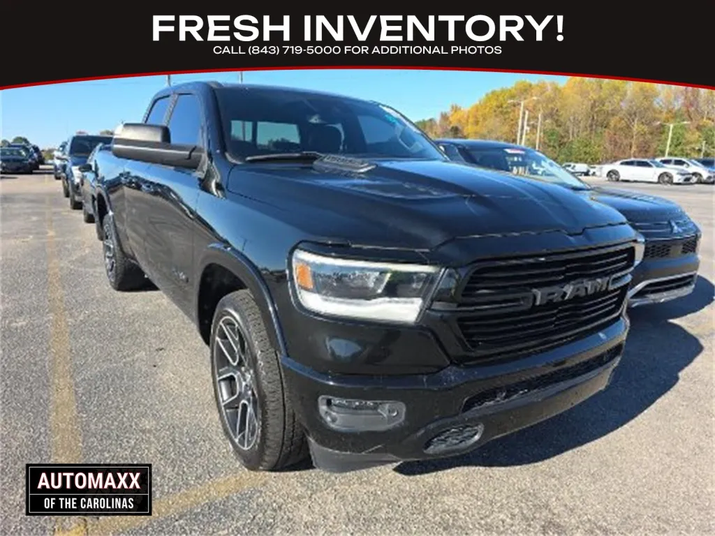 Black 2019 Ram 1500 Laramie for sale in Summerville, SC
