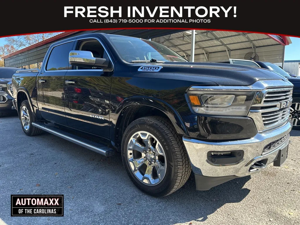 Black 2019 Ram 1500 Laramie for sale in Summerville, SC