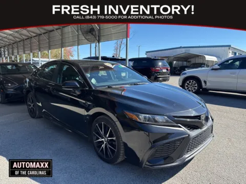 Black 2022 Toyota Camry SE Nightshade for sale in Summerville, SC