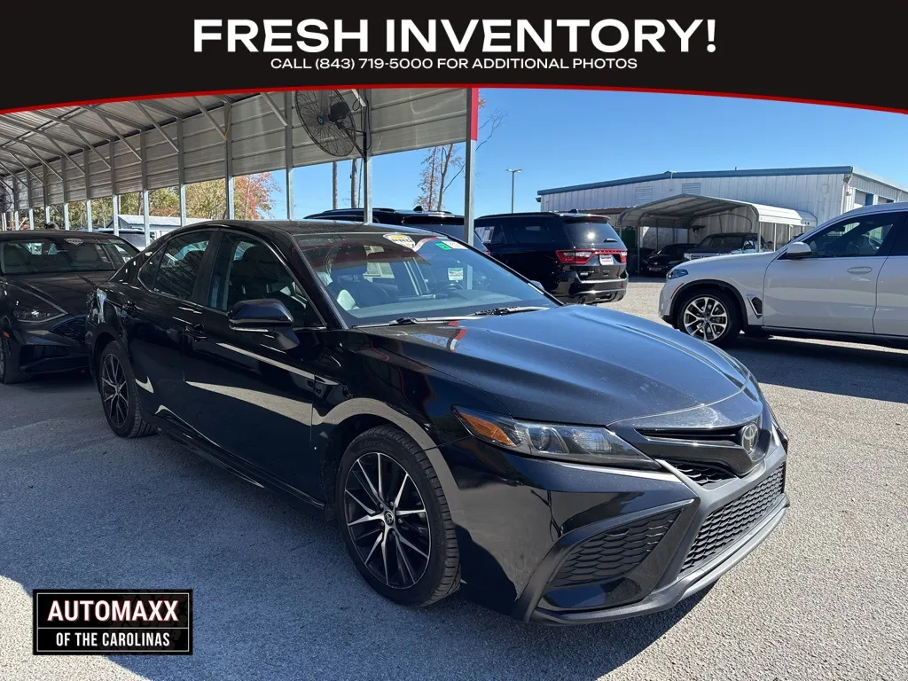 Black 2022 Toyota Camry SE Nightshade for sale in Summerville, SC