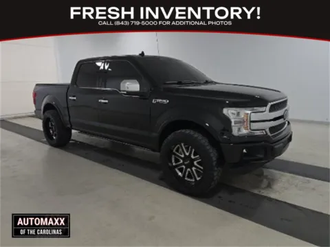 Black 2019 Ford F-150 Platinum for sale in Summerville, SC