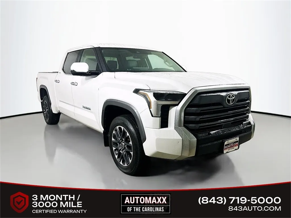 White 2022 Toyota Tundra Limited for sale in Summerville, SC