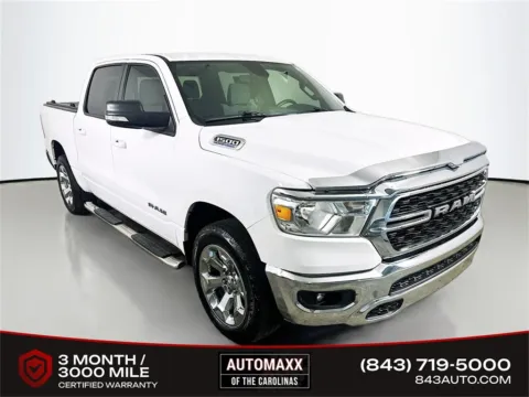 White 2022 Ram 1500 Big Horn/Lone Star for sale in Summerville, SC