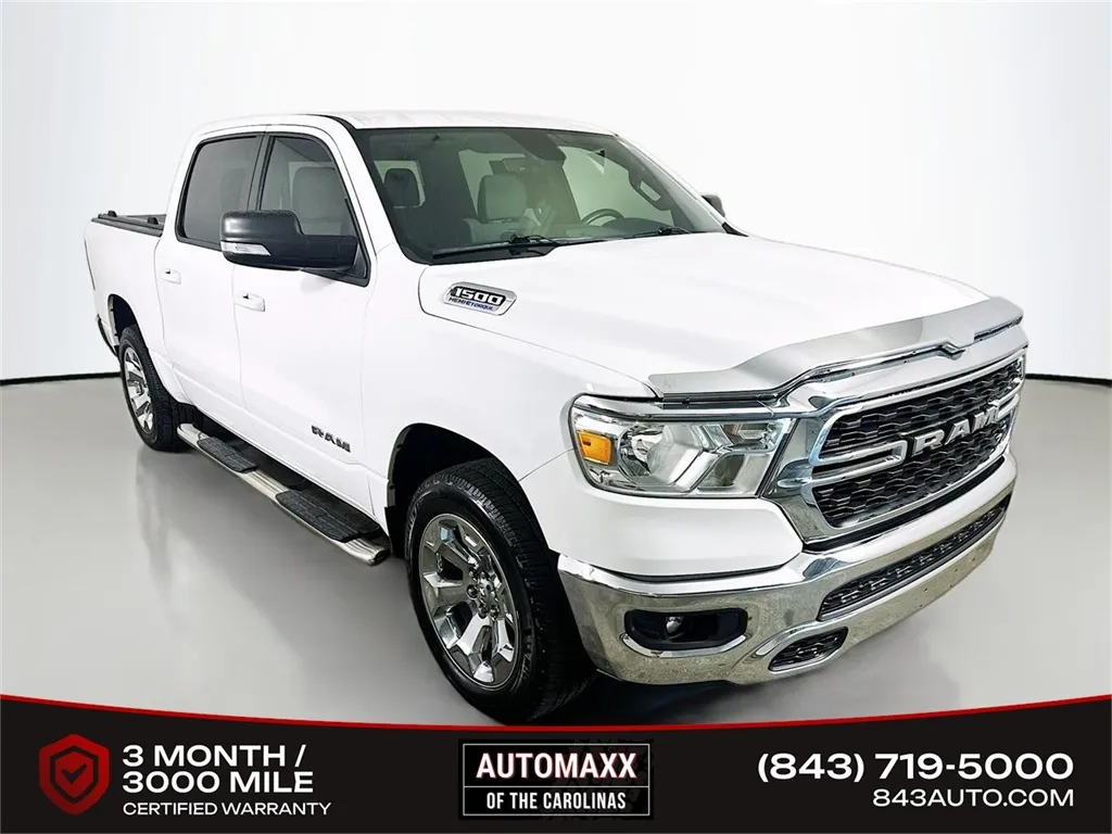 White 2022 Ram 1500 Big Horn/Lone Star for sale in Summerville, SC