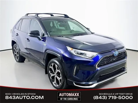 Blue 2021 Toyota RAV4 Prime XSE for sale in Summerville, SC