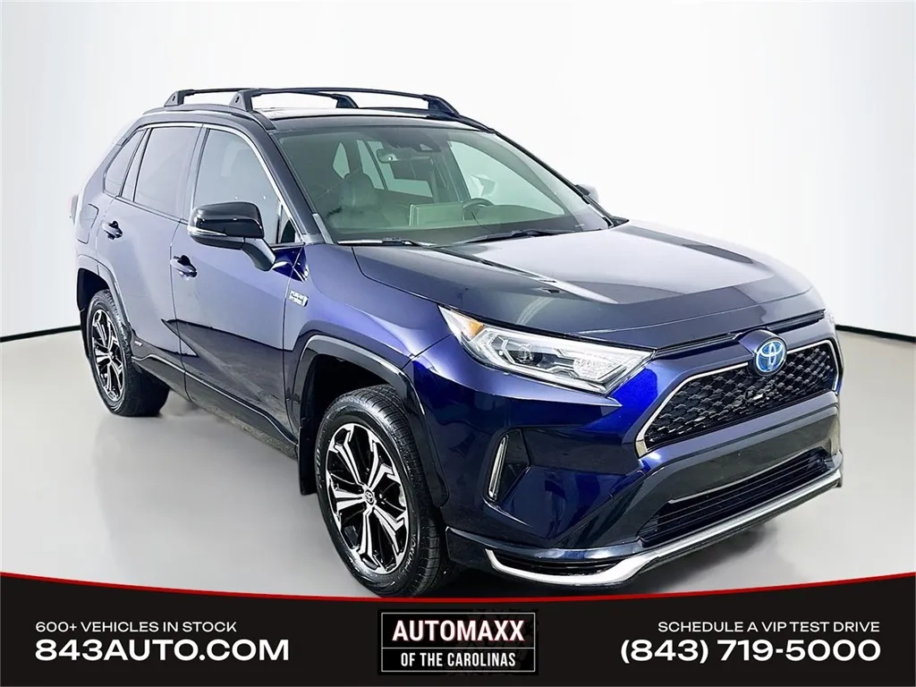 Blue 2021 Toyota RAV4 Prime XSE for sale in Summerville, SC