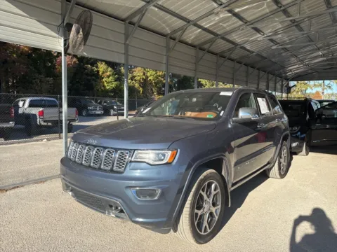 Blue 2020 Jeep Grand Cherokee Overland for sale in Summerville, SC