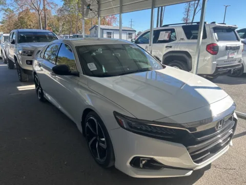 White 2021 Honda Accord Sport for sale in Summerville, SC