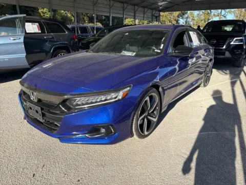 Blue 2021 Honda Accord Sport 2.0T for sale in Summerville, SC