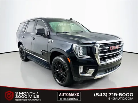Black 2021 GMC Yukon SLT for sale in Summerville, SC