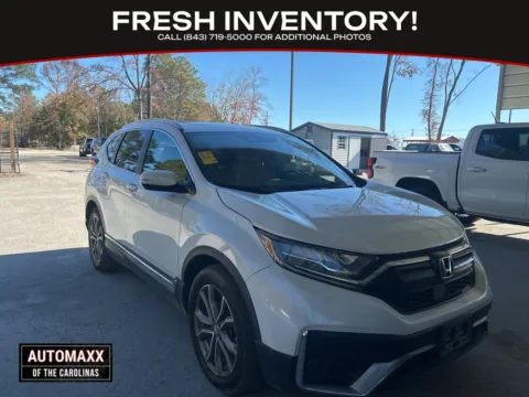 White 2021 Honda CR-V Touring for sale in Summerville, SC