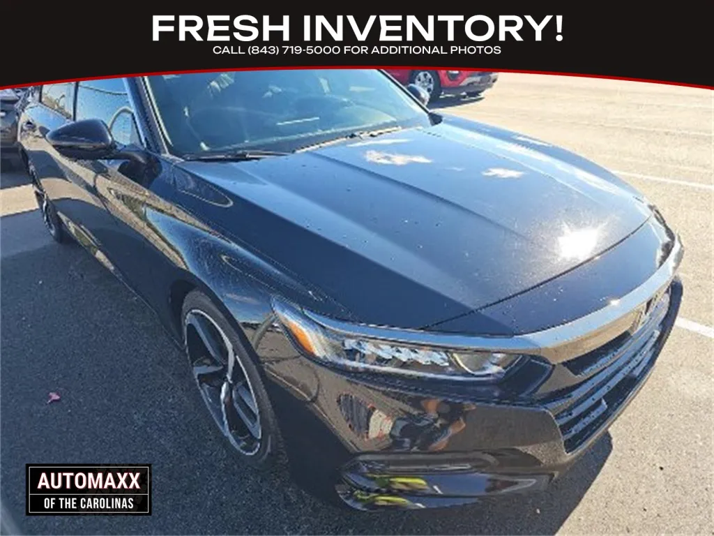 Black 2019 Honda Accord Sport for sale in Summerville, SC
