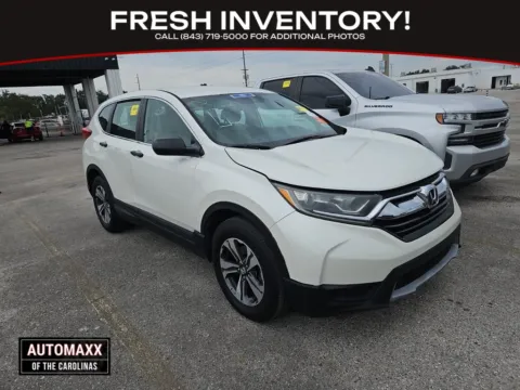 White 2018 Honda CR-V LX for sale in Summerville, SC