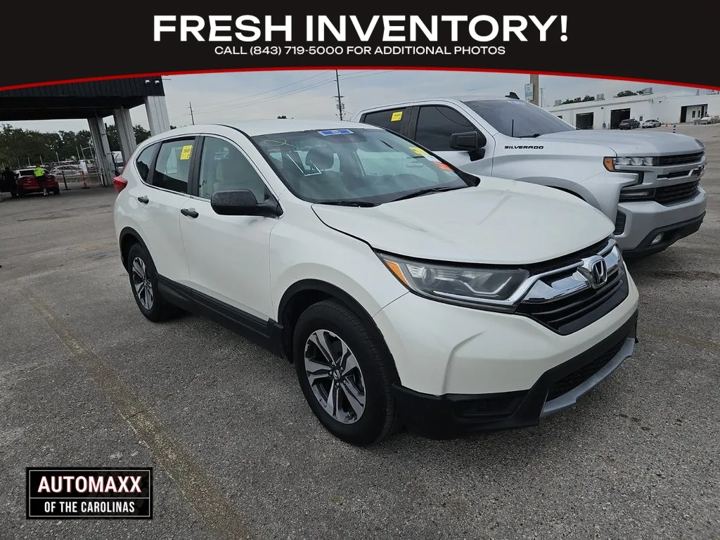 White 2018 Honda CR-V LX for sale in Summerville, SC