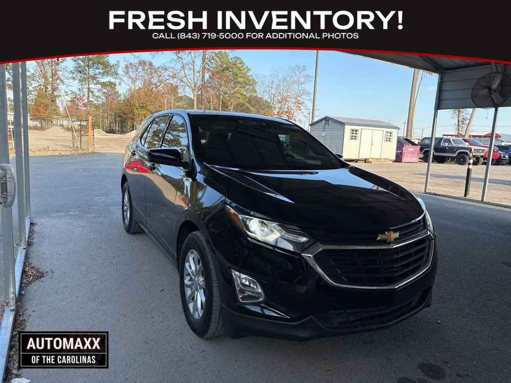 Black 2020 Chevrolet Equinox LT for sale in Summerville, SC