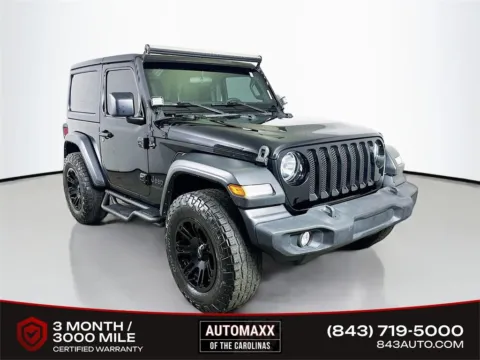 Black 2022 Jeep Wrangler Sport for sale in Summerville, SC