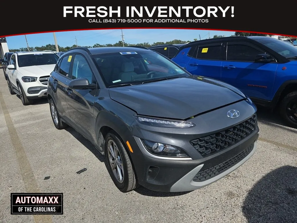 Gray 2023 Hyundai Kona SEL for sale in Summerville, SC