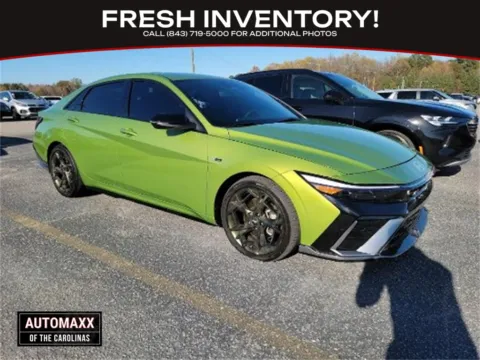 Green 2024 Hyundai Elantra N Line for sale in Summerville, SC