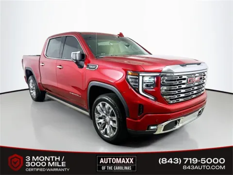 Red 2024 GMC Sierra 1500 Denali for sale in Summerville, SC