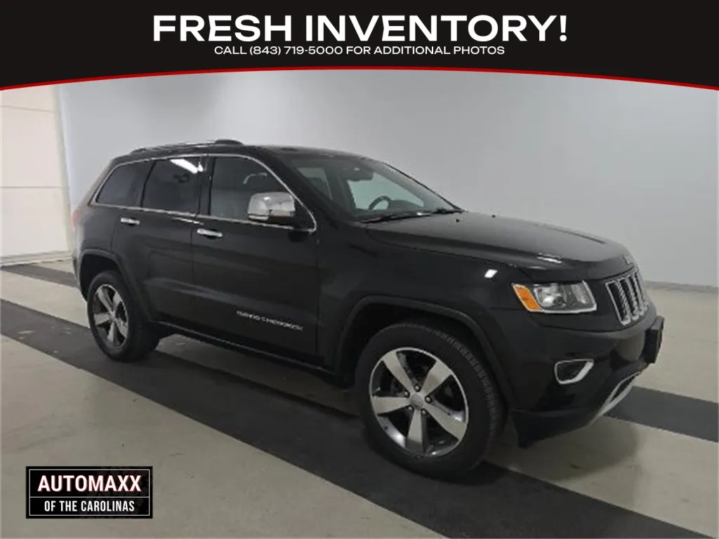 Black 2015 Jeep Grand Cherokee Limited for sale in Summerville, SC