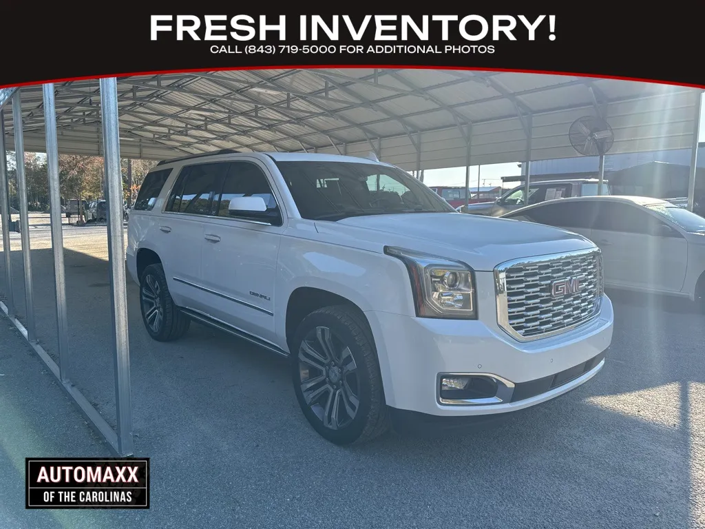 White 2019 GMC Yukon Denali for sale in Summerville, SC