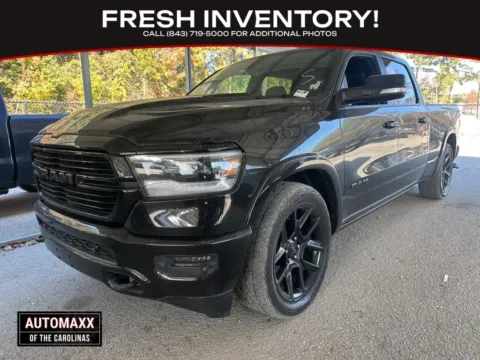 Black 2020 Ram 1500 Laramie for sale in Summerville, SC