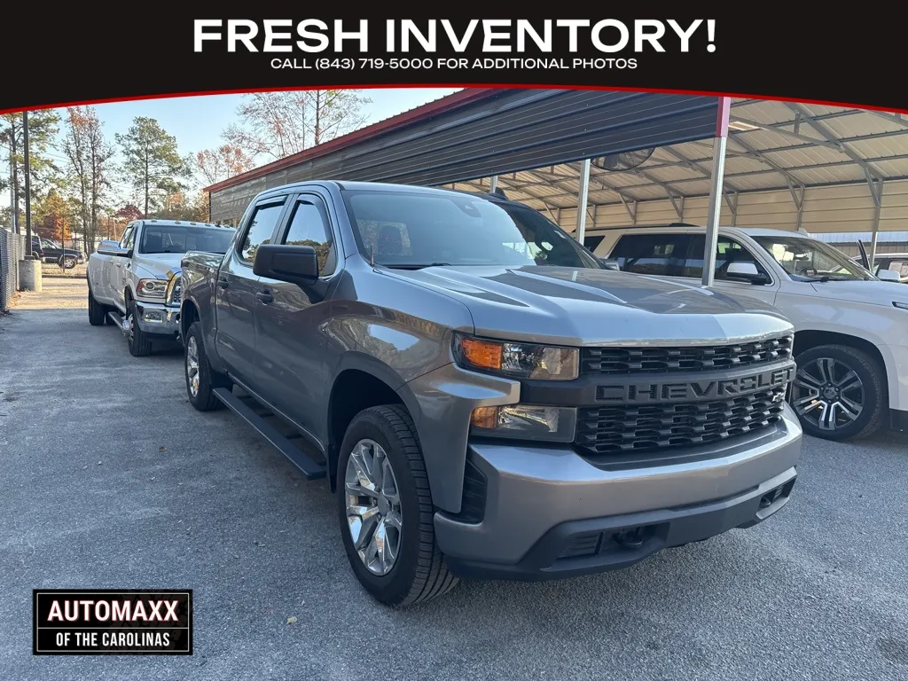 Gray 2021 Chevrolet Silverado 1500 Custom for sale in Summerville, SC