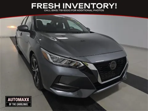 Gray 2021 Nissan Sentra SV for sale in Summerville, SC