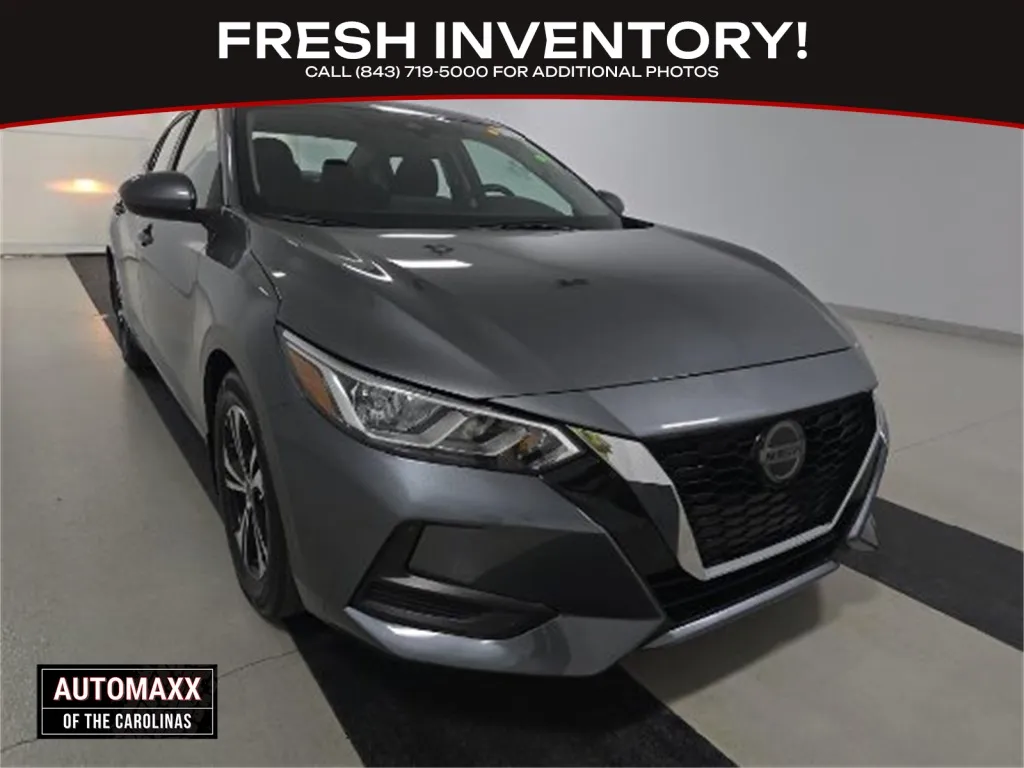 Gray 2021 Nissan Sentra SV for sale in Summerville, SC
