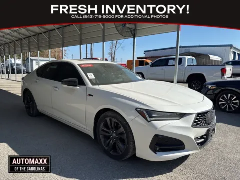 White 2021 Acura TLX A-Spec Package for sale in Summerville, SC