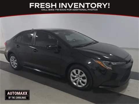 Black 2022 Toyota Corolla LE for sale in Summerville, SC