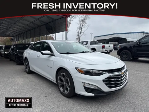 White 2024 Chevrolet Malibu LT for sale in Summerville, SC