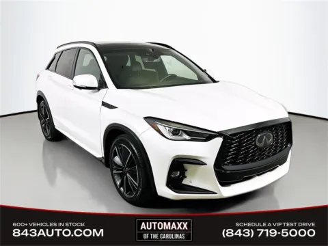 White 2023 INFINITI QX50 SPORT for sale in Summerville, SC